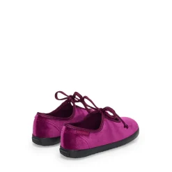 2442 KIDS VELVET BALLERINA LACE