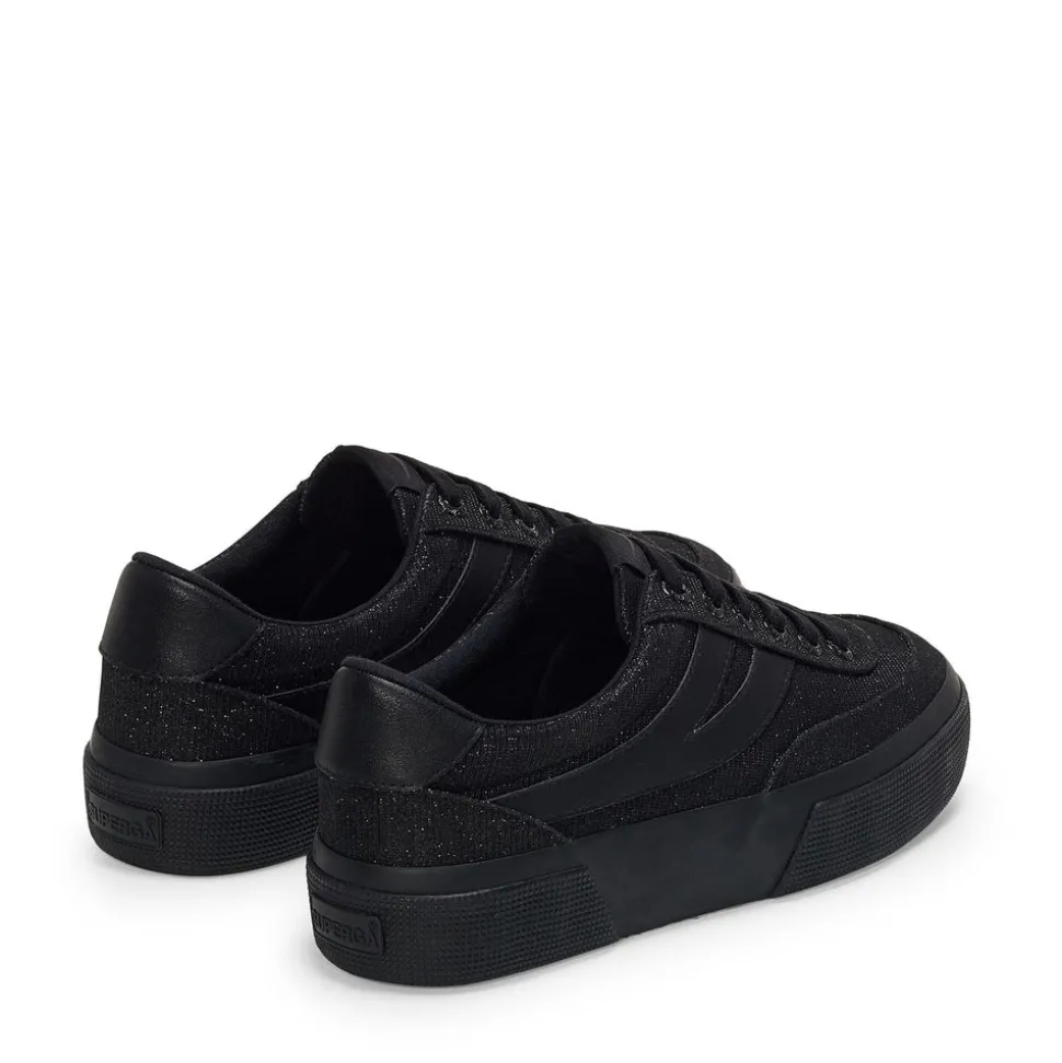 3740 PLATFORM JERSEY LAME BLOCKS LEGGERA