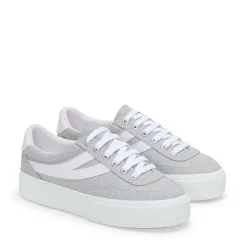 3740 PLATFORM JERSEY LAME BLOCKS LEGGERA