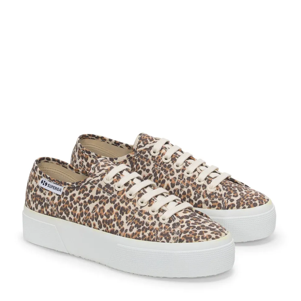 3740 PLATFORM LEOPARD PRINT LEGGERA