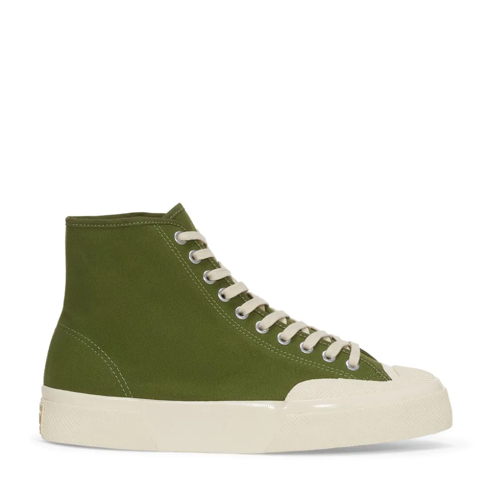 2433 WORKS HIGH CUT COTTON CANVAS