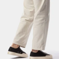 2432 WORKS LOW CUT COTTON CANVAS