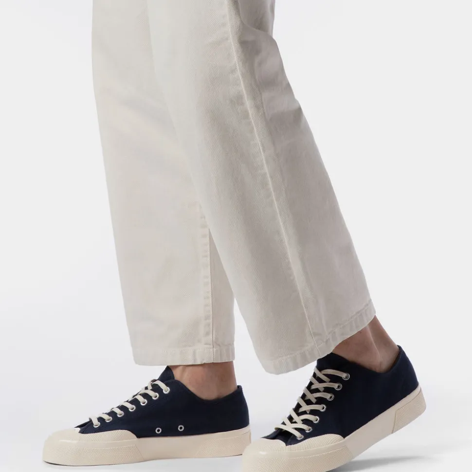 2432 WORKS LOW CUT COTTON CANVAS
