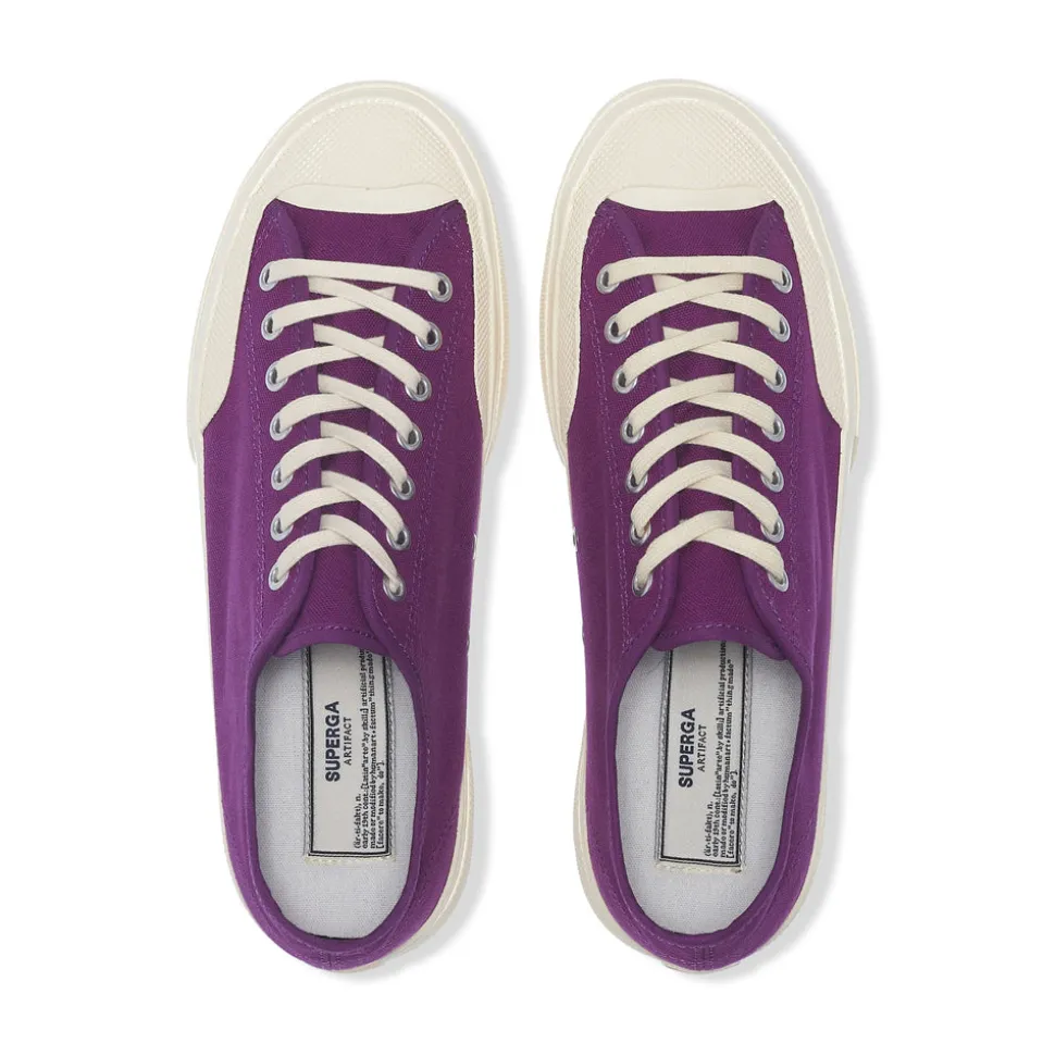 2432 WORKS LOW CUT COTTON CANVAS