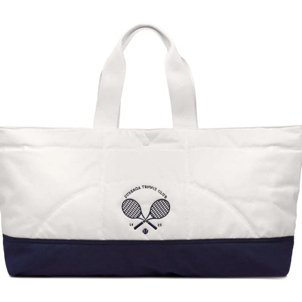 TENNIS MATCH PADDED TOTE BAG